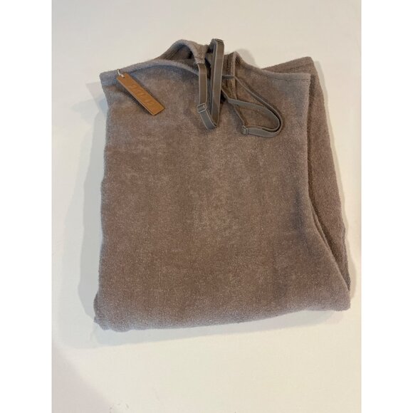 Taupe Skims Terry Cloth Slip Dress With Adjustable Straps - Picture 11 of 11